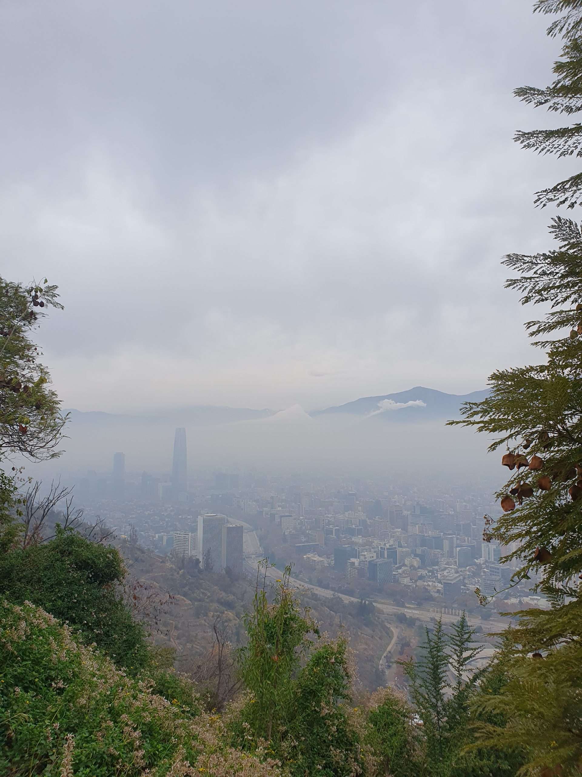 Ausblick vom Cerro San Cristobal