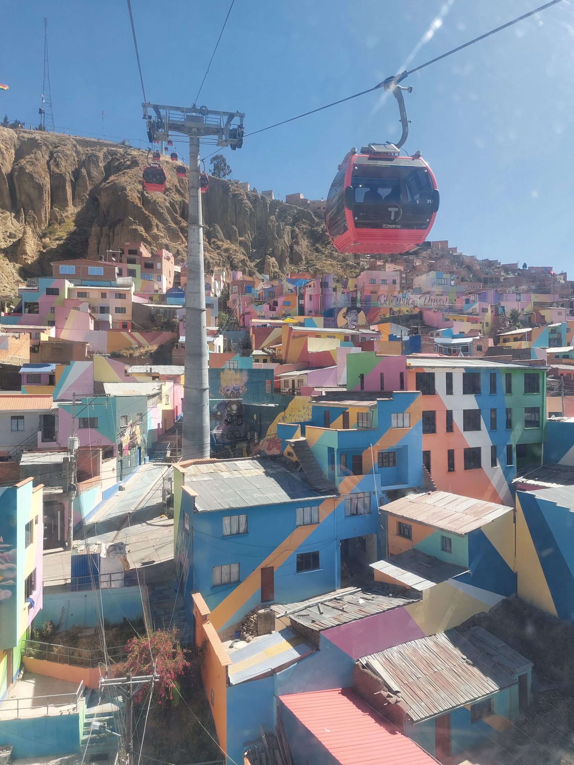 Auf dem Weg nach El Alto