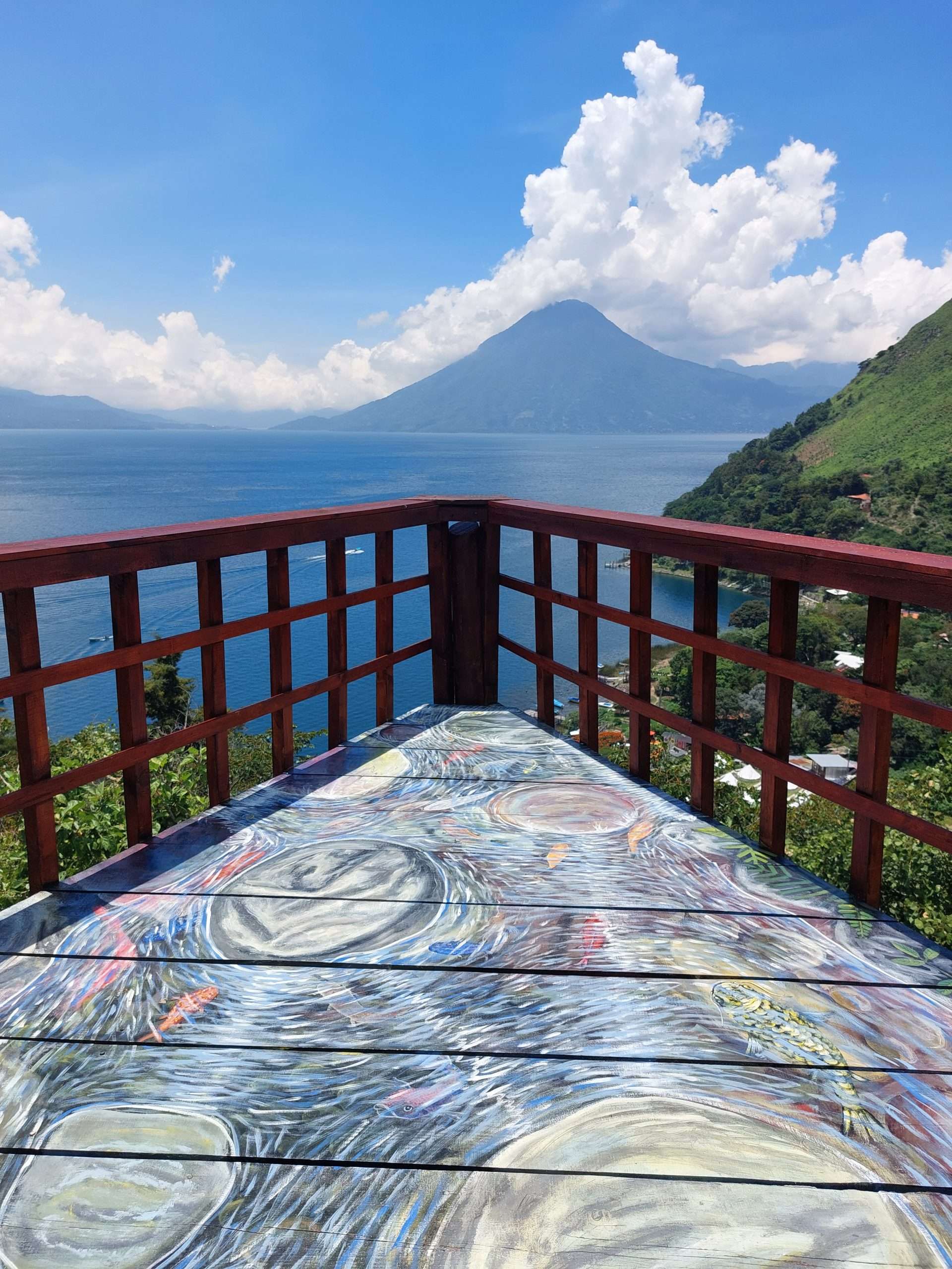 Aussichtspunkt in Santa Cruz La Laguna