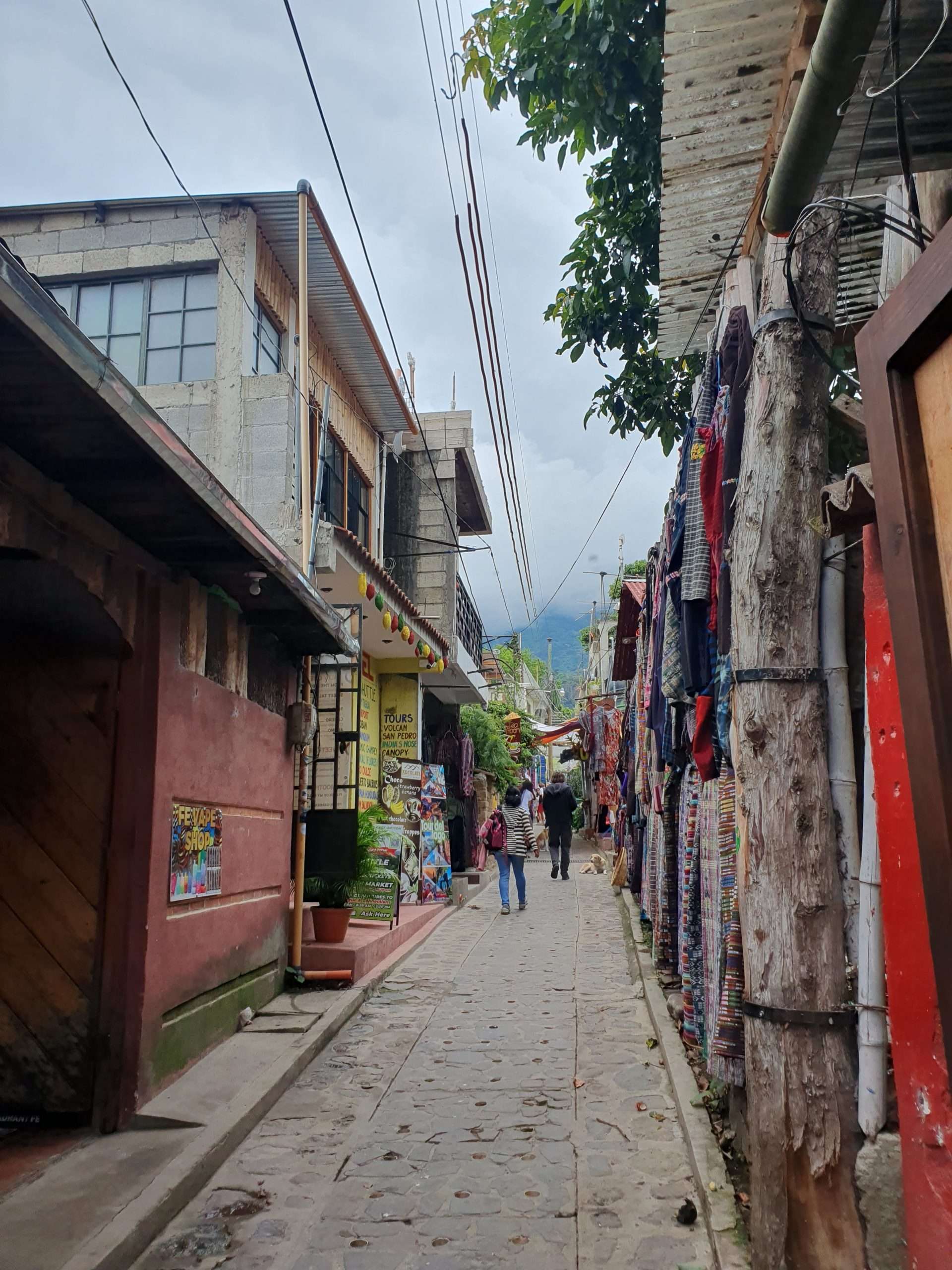 Gasse in San Marcos La Laguna